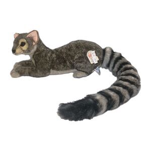 Realistic VTG 2001 HANSA Ringtail Cat Stuffed Animal Plush North American Y2K